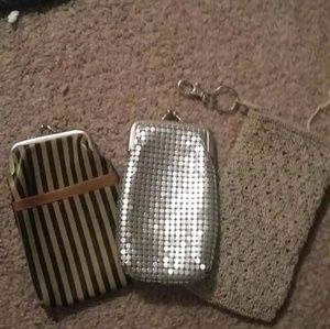 Lot of 3 cigarette box holders